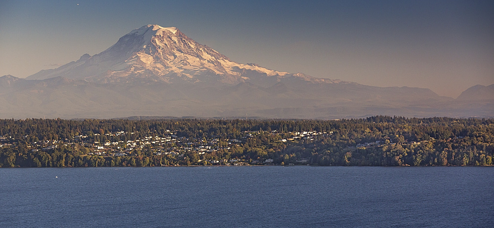 Mount Rainier view from Vashon Island
