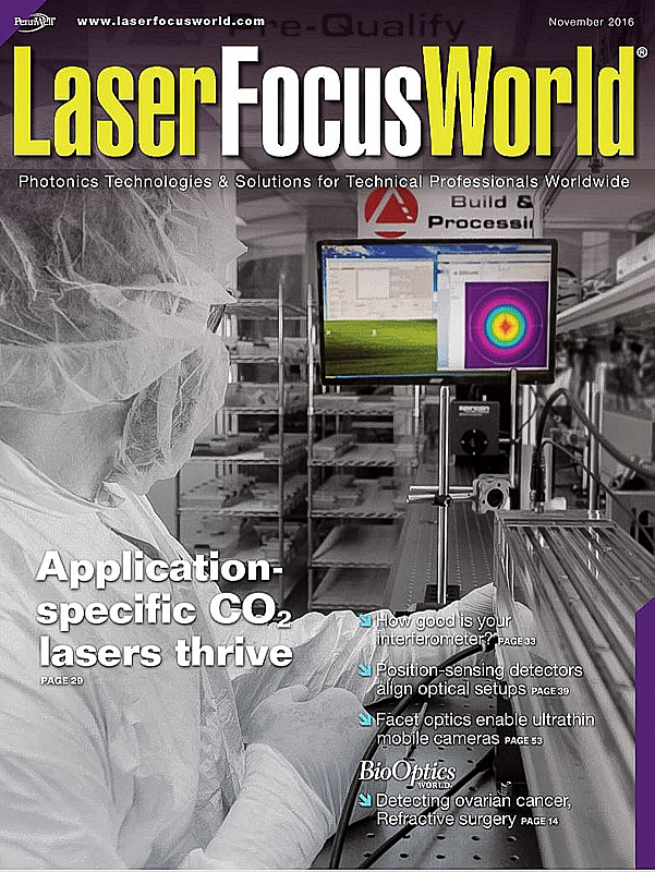 Cover of Laser Focus World Magazine